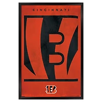 Cincinnati Bengals 24" x 36" Framed Poster