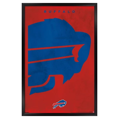 Buffalo Bills 24" x 36" Framed Poster