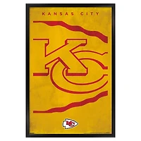 Kansas City Chiefs 24" x 36" Framed Poster