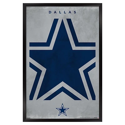 Dallas Cowboys 24" x 36" Framed Poster