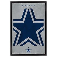 Dallas Cowboys 24" x 36" Framed Poster
