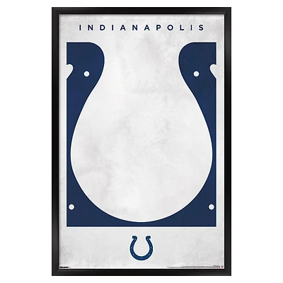 Indianapolis Colts 24" x 36" Framed Poster