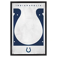 Indianapolis Colts 24" x 36" Framed Poster