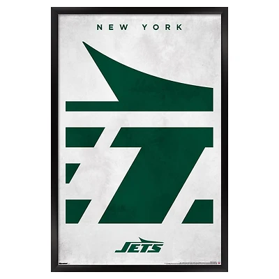 New York Jets 24" x 36" Framed Poster