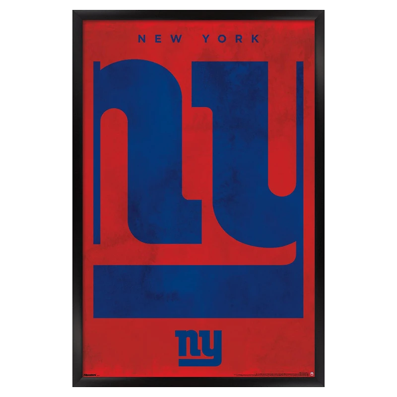 New York Giants 24" x 36" Framed Poster