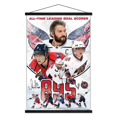 Alexander Ovechkin Washington Capitals 24" x 35" Player Poster with Magnetic Frame