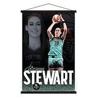 Breanna Stewart New York Liberty 24" x 35" Player Poster with Magnetic Frame