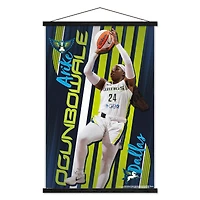 Arike Ogunbowale Dallas Wings 24" x 35" Player Poster with Magnetic Frame