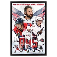Alexander Ovechkin Washington Capitals 24" x 36" Framed Player Poster