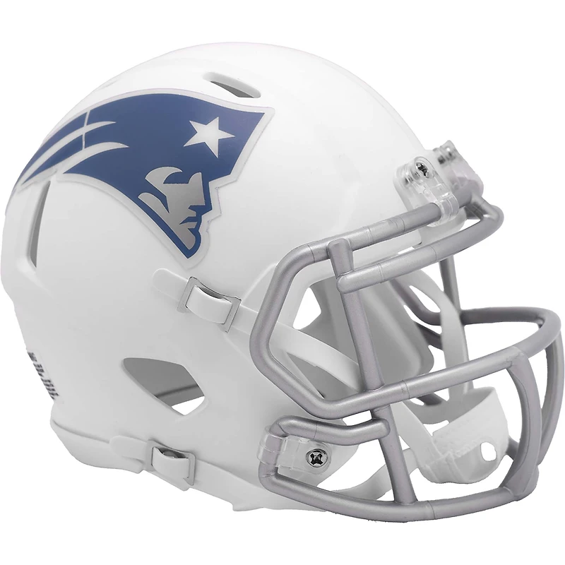 New England Patriots Riddell 2025 Rivalries Collection On-Field Alternate Speed Mini Helmet