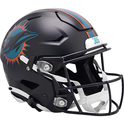 Miami Dolphins Riddell 2025 Rivalries Collection On-Field Alternate Speed Flex Authentic Helmet