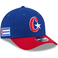 Men's New Era  Blue/Red Cuba Baseball 2026 World Baseball Classic 9FORTY M-Crown Adjustable Hat