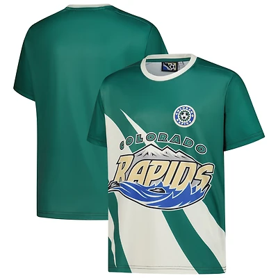 Youth Sport Design Sweden Green Colorado Rapids 2025 Jersey Hook T-Shirt