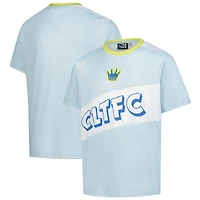 Youth Sport Design Sweden Light Blue Charlotte FC 2025 Jersey Hook T-Shirt