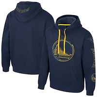 Unisex Stadium Essentials Navy Golden State Warriors Elementized Pullover Hoodie