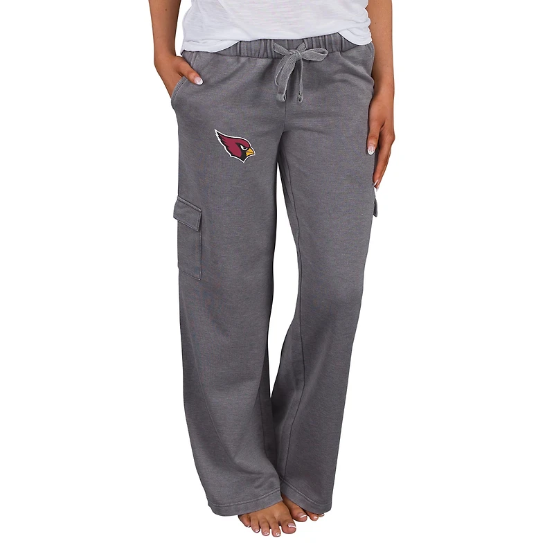 Women's Concepts Sport Charcoal Arizona Cardinals Trackside Cargo Pants
