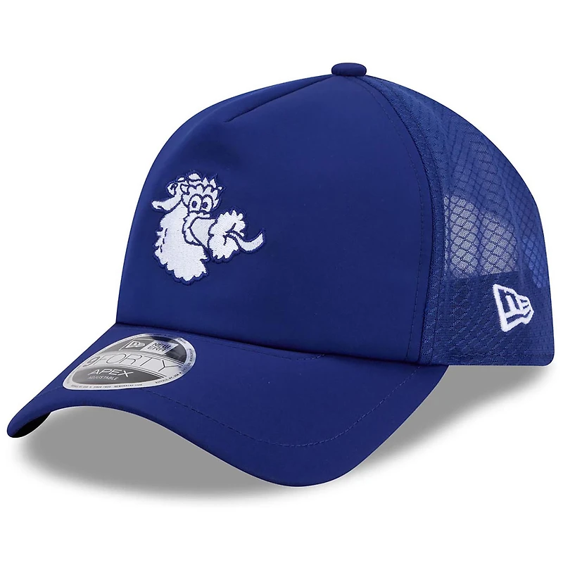 Men's New Era Royal Philadelphia Phillies 2026 Batting Practice Alternate Apex 9FORTY Adjustable Hat
