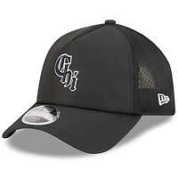 Men's New Era Black Chicago White Sox 2026 Batting Practice Alternate Apex 9FORTY Adjustable Hat