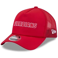 Men's New Era Red Cleveland Guardians 2026 Batting Practice Alternate Apex 9FORTY Adjustable Hat