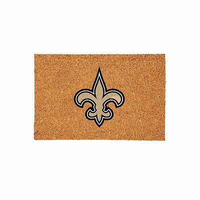 New Orleans Saints 24" x 36" Outdoor Team Logo Coir Mat