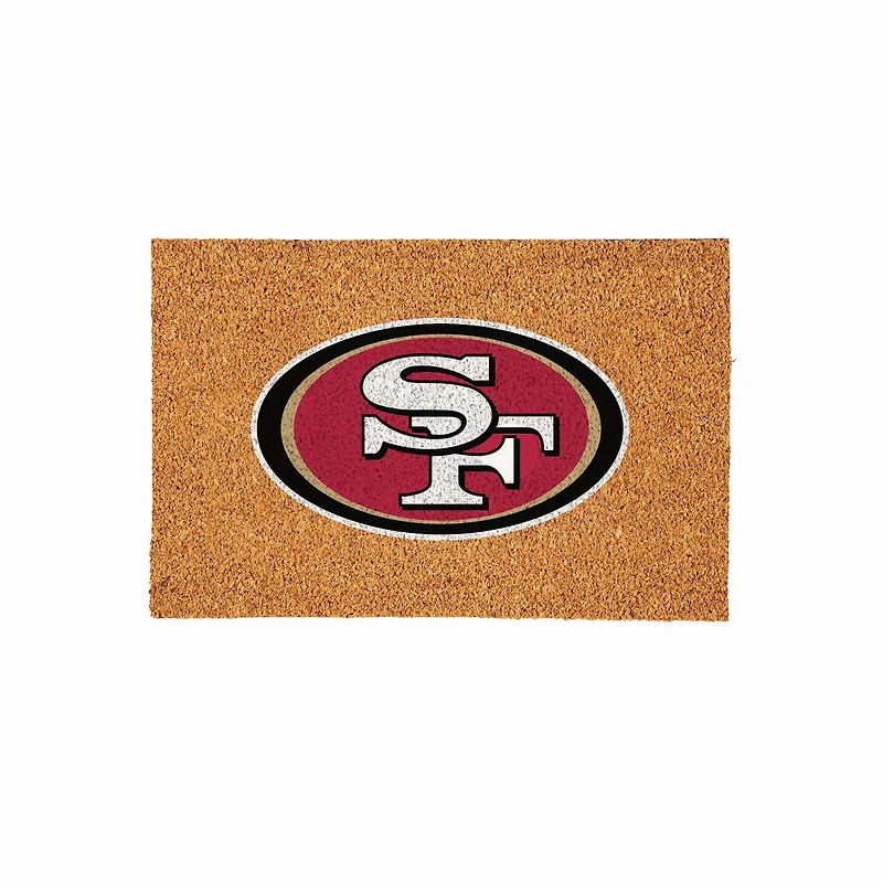San Francisco 49ers 24" x 36" Outdoor Team Logo Coir Mat