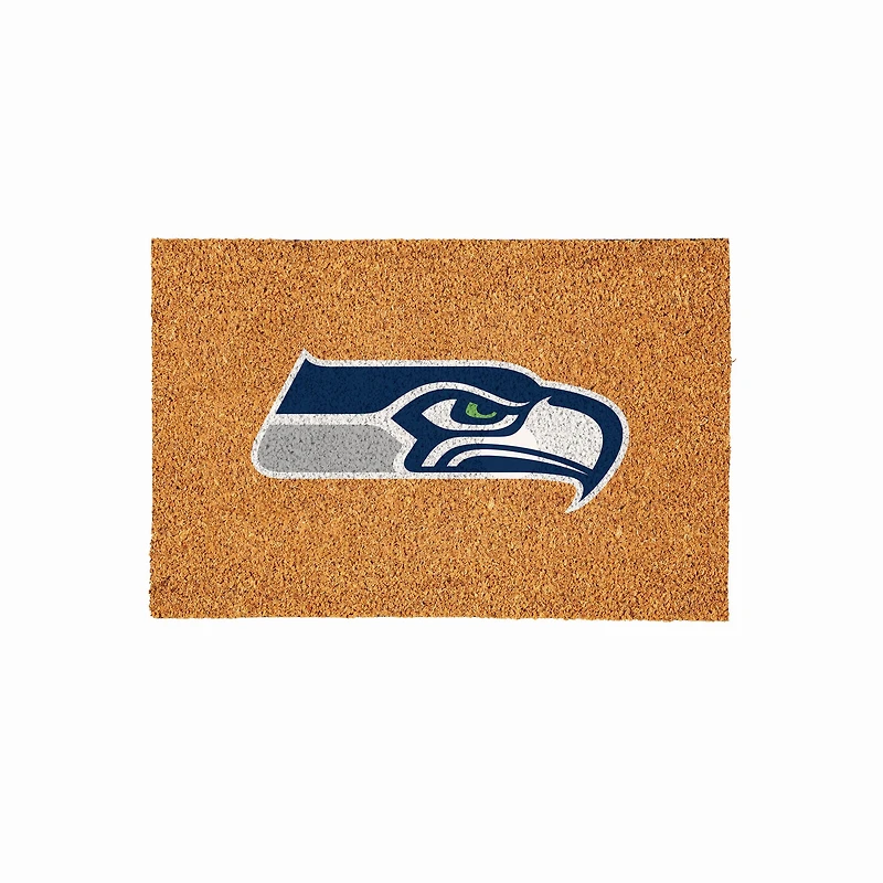 Seattle Seahawks 24" x 36" Outdoor Team Logo Coir Mat