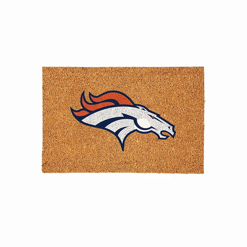Denver Broncos 24" x 36" Outdoor Team Logo Coir Mat