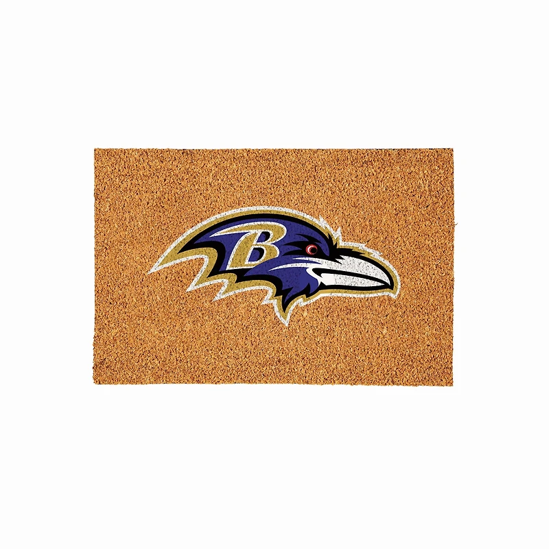 Baltimore Ravens 24" x 36" Outdoor Team Logo Coir Mat