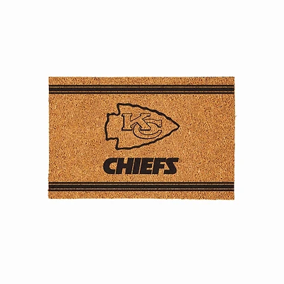 Kansas City Chiefs 24" x 36" Outdoor Monochrome Team Logo Coir Mat