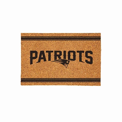 New England Patriots 24" x 36" Outdoor Monochrome Team Logo Coir Mat