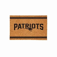 New England Patriots 24" x 36" Outdoor Monochrome Team Logo Coir Mat