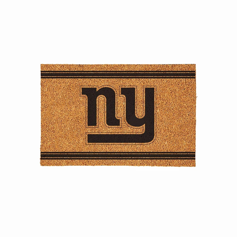 New York Giants 24" x 36" Outdoor Monochrome Team Logo Coir Mat