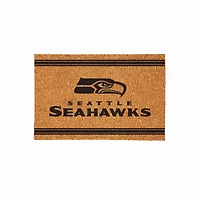 Seattle Seahawks 24" x 36" Outdoor Monochrome Team Logo Coir Mat