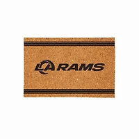 Los Angeles Rams 24" x 36" Outdoor Monochrome Team Logo Coir Mat