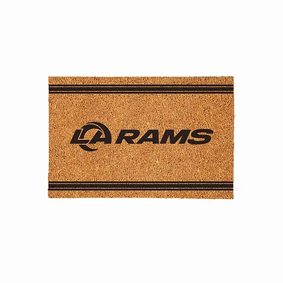 Los Angeles Rams 24" x 36" Outdoor Monochrome Team Logo Coir Mat