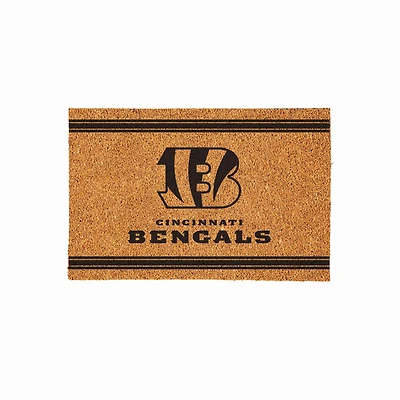Cincinnati Bengals 24" x 36" Outdoor Monochrome Team Logo Coir Mat