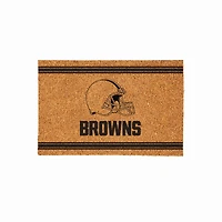 Cleveland Browns 24" x 36" Outdoor Monochrome Team Logo Coir Mat