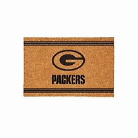 Green Bay Packers 24" x 36" Outdoor Monochrome Team Logo Coir Mat