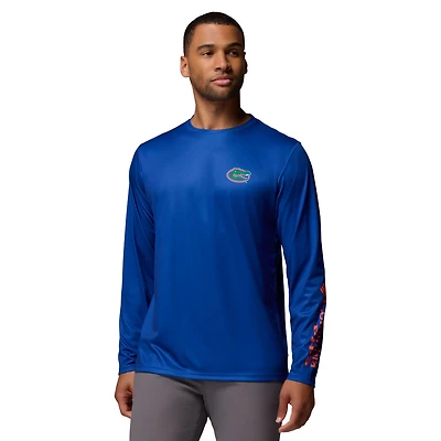 Men's Columbia  Royal Florida Gators PHG Terminal Shot Long Sleeve T-Shirt