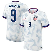 Men's Nike Mallory Swanson White USWNT 2025 Home Replica Player Jersey
