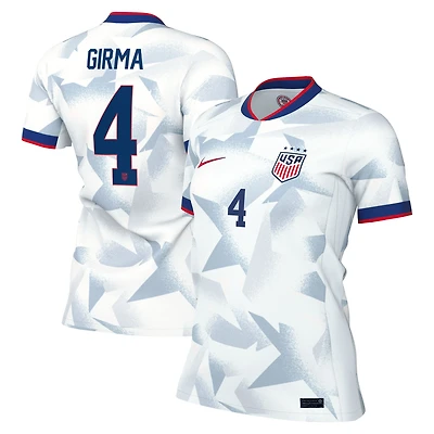 Women's Nike Naomi Girma White USWNT 2025 Home Replica Player Jersey