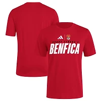 Men's adidas Red Benfica 2025 Club World Cup Fresh T-Shirt