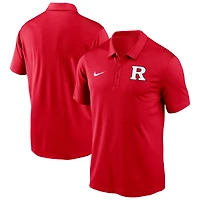 Men's Nike Scarlet Rutgers Knights Performance Victory Solid Polo