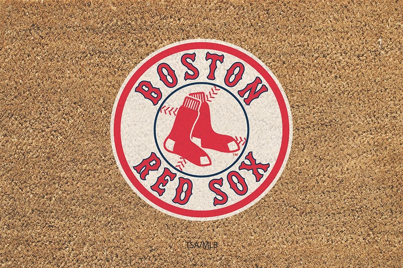 Boston Red Sox 24" x 36" Outdoor Team Logo Coir Mat