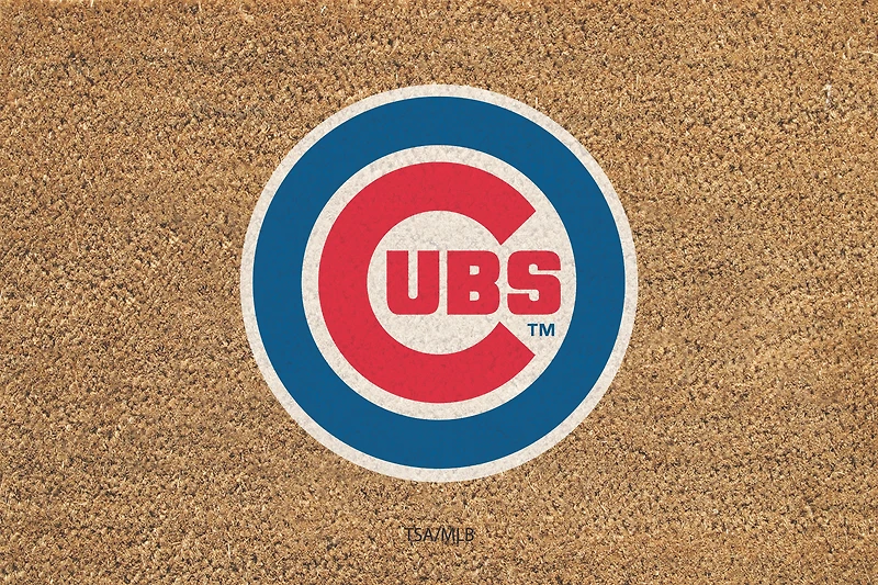 Chicago Cubs 24" x 36" Outdoor Team Logo Coir Mat