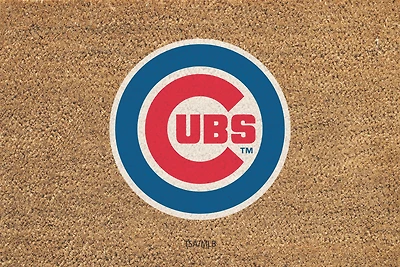 Chicago Cubs 24" x 36" Outdoor Team Logo Coir Mat