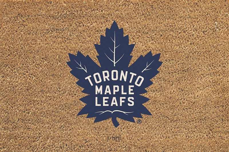 Toronto Maple Leafs 24" x 36" Outdoor Team Logo Coir Mat