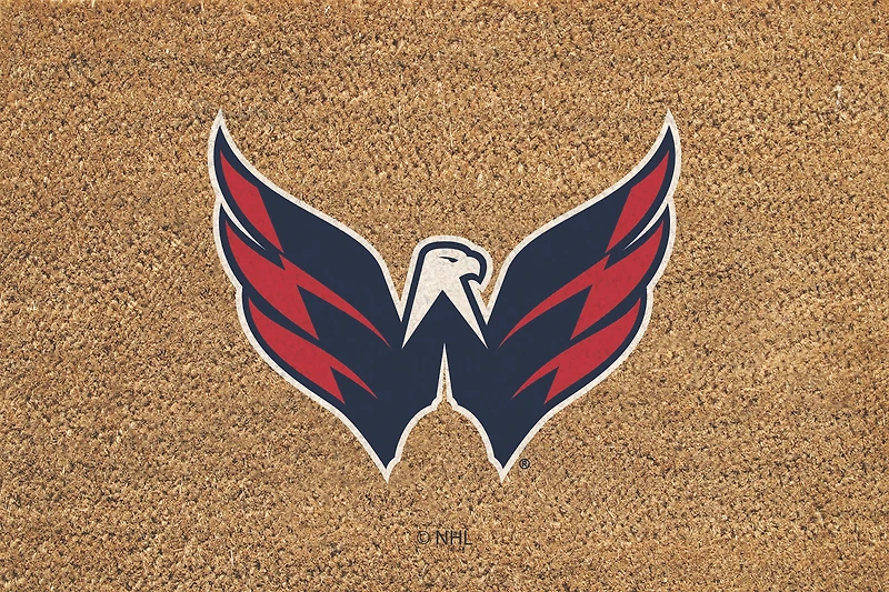 Washington Capitals 24" x 36" Outdoor Team Logo Coir Mat
