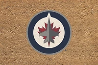 Winnipeg Jets 24" x 36" Outdoor Team Logo Coir Mat