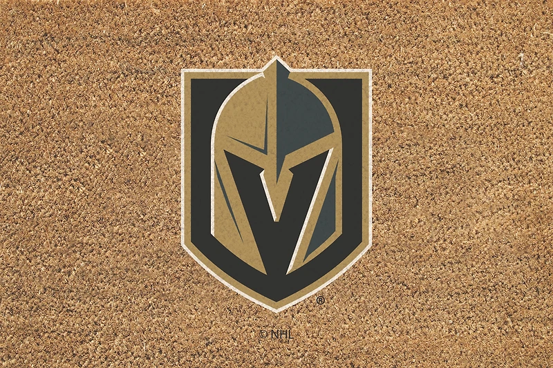 Vegas Golden Knights 24" x 36" Outdoor Team Logo Coir Mat